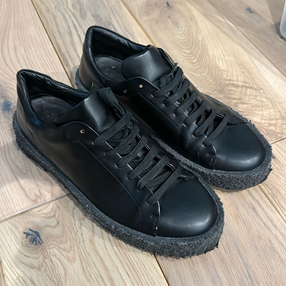 Jil sander leather sneakers